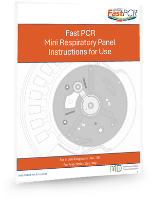 Fast PCR Mini Respiratory Panel Instructions for Use document